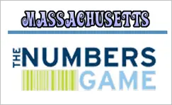 Massachusetts Numbers Midday Logo